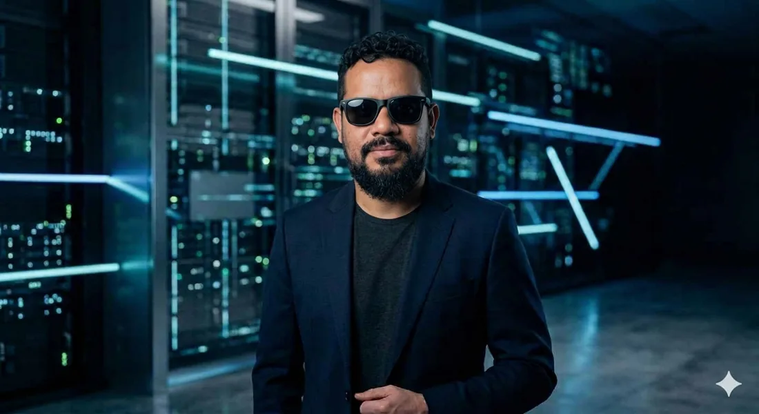 Retrato de Neil Suárez, fundador y desarrollador de Thyler Solutions Lab